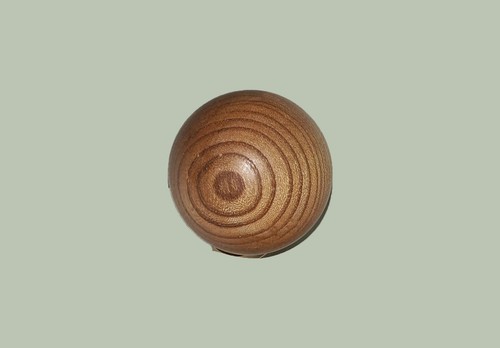 Kugel aus holz - kugel, (ulme)