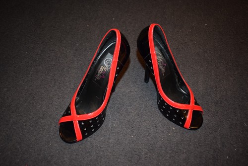 Pleaser usa pumps black red - usa, black/red