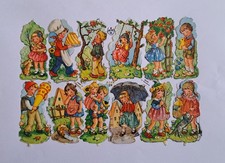 Oblaten, AFKH 24, EB! Glanzbilder, Scraps, Bokmärken, Decoupis