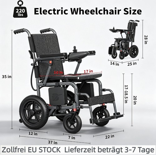 Leicht rollstühle 150kg - leicht, e-rollstühle