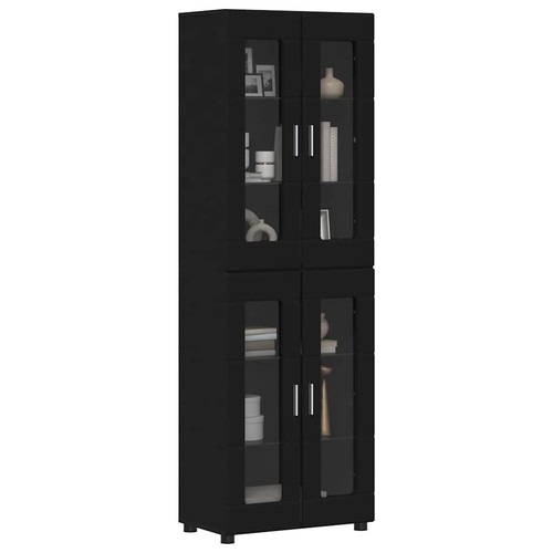 Highboard mit glastüren - highboard,