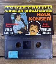 Ferdi Tayfur - Müslüm Gürses Halk Konseri Musikkassette MC Tape