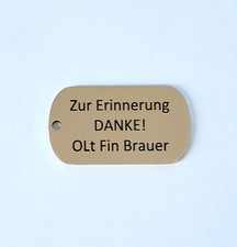 Dog Tag mit Gravur