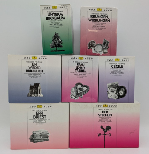 Cassetten hörbuch boxset - cassetten,