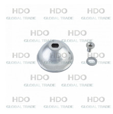 SANTOS ZITRUSPRESSE MIT STUFE 10 KOMPLETTBECHER MIT SCHRAUBE UND UNTERLEGSCHEIBE