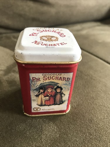 Blechdose vintage suchard - blechdose, ph.