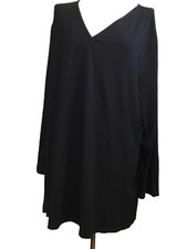 Longshirt - Tunika - schwarz