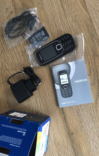 Nokia classic 2323 schwarz - nokia,