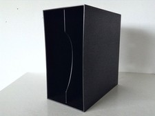 LP 12" Schallplatten Box / Ständer / Archiv schwarz, kultig 70er 80er, stapelbar