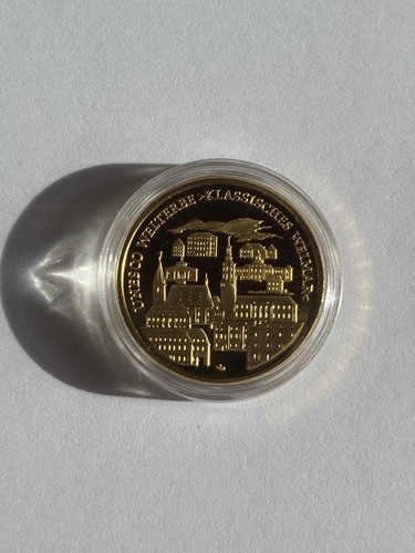 100 euro gold - 100, unesco