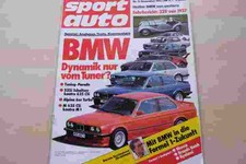 1) Sport Auto 11/1983 - VW Bus T3 Doppelkabine von - Porsche 911 Carrera mit 23