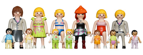 Playmobil familie hauser - familie, |