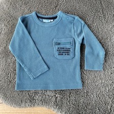 HM Baby Longsleeve | Gr. 74 | Blau | Flinq. | Newborn | Junge