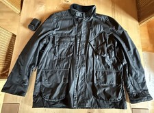 Barbour Wachsjacke Herren, Größe XL, Biker gewachst, Schwarz