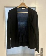 Dünner Schwarzer Cardigan Gr