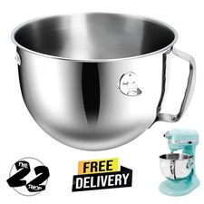 Kitchenaid 6QT Edelstahl 5,7 Ltr Rührschüssel Ersatz Kitchen Aid