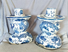 Paar chinesische Altarleuchter