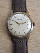 Certina Vintage Armbanduhr Uhr mechanisch Handaufzug 17 Jewels Vergoldet