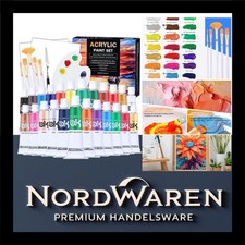 Acrylfarben Set 33 Stück, 24