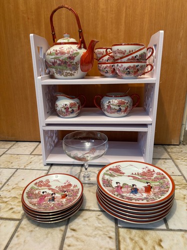 Chinesisches service rot - service,