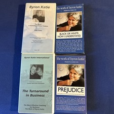 Byron Katie 4 VHS Videos The