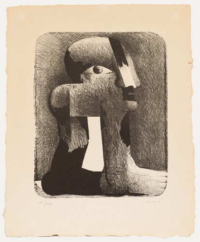 Horst antes lithografie aus - -,