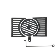 Rosteinrichtung LEDA für Kachelofeneinsatz Rubin