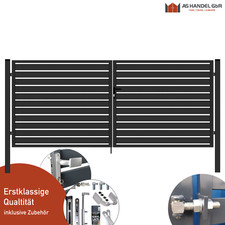 Gartentor Doppelflügeltor