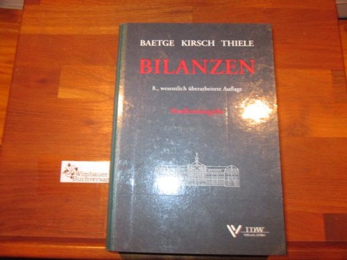 Bilanzen von hans - bilanzen., ;