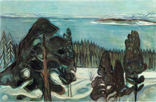 Edvard munch winter night - munch,