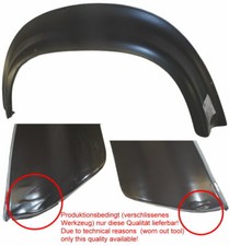 Reparaturblech Radlauf hinten