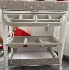 wickeltisch mit badewanne, fahrbar