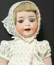 Alte Porzellankopfpuppe Heubach Köppelsdorf 300-4 Puppe Porzellanpuppe doll 43cm