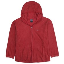 Nike Damen Fleece Hoodie rot