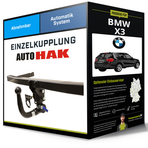 Abnehmbare anhängerkupplung - abnehmbare,