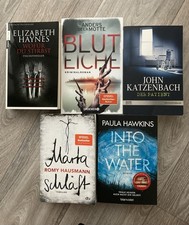 5 Bücher Psychothriller Romane Krimi Kriminalromane Thriller