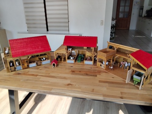 Bauernhof holz spielzeug - bauernhof,