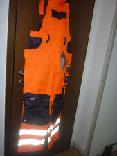 Engelbert Strauss Warnkleidung Latzhose Orange