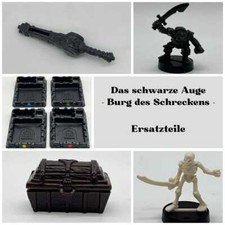 Das schwarze Auge - Die Burg des Schreckens - Ersatzteile
