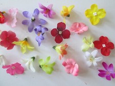 40 schöne BLÜTENKÖPFE 4cm