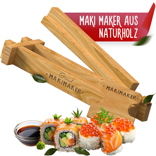 Sushi maker aus - , buchenholz