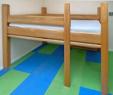 Kinderhochbett Team 7 (Wohnstudio Wolf) - höhenverstellbar