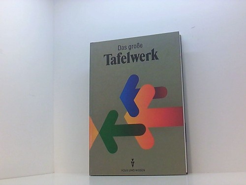 Das große tafelwerk - große,