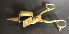 Messing Alt  Dochtschere - Dochtlöscher - antiker Kerzenlöscher Schere 