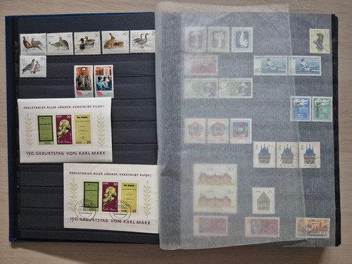Briefmarken ddr ab - 2,