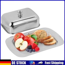 Butterdose edelstahl mit - butterdose,