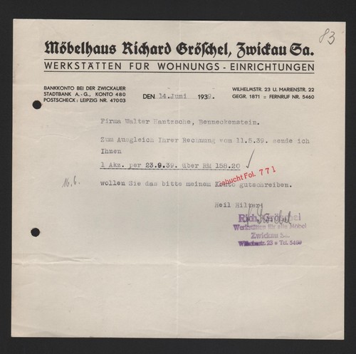 Zwickau brief 1939 richard - brief,