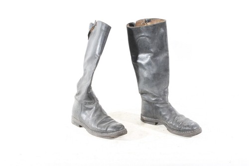 Alte lederstiefel - alte,