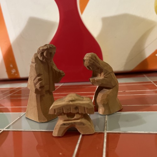 Krippenfiguren geschnitzt adam - geschnitzt,