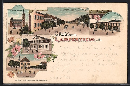 Lithographie lampertheim - lithographie, a